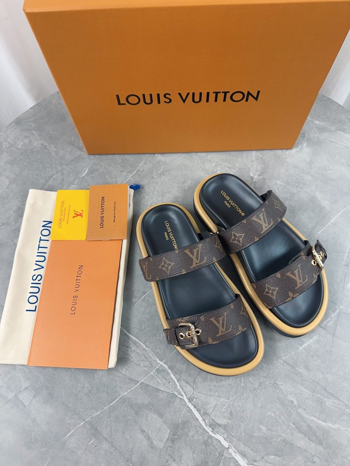 Louis Vuitton 2024ss Slippers Size 36-45 - Image 4
