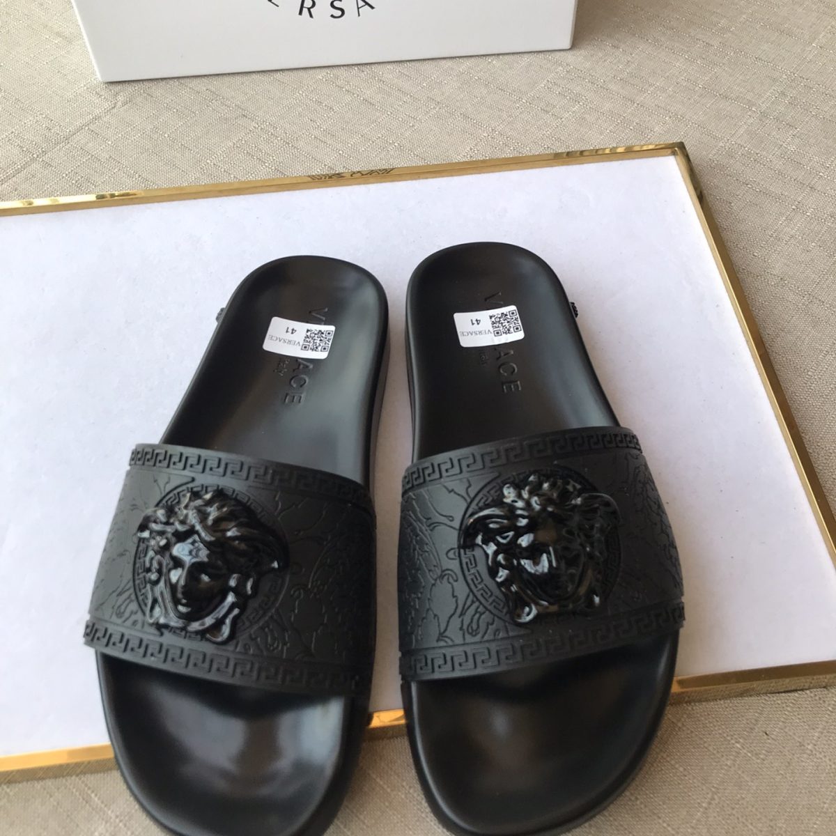 Versace Mens Women Sandals Gr. 36-46 - Image 7