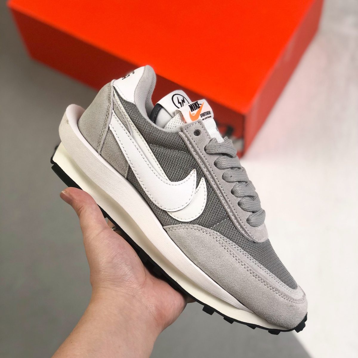 Nike x Sacai LDV Waffle Sneakers Shoes Black Mens/Women 36 - 46 - Image 1