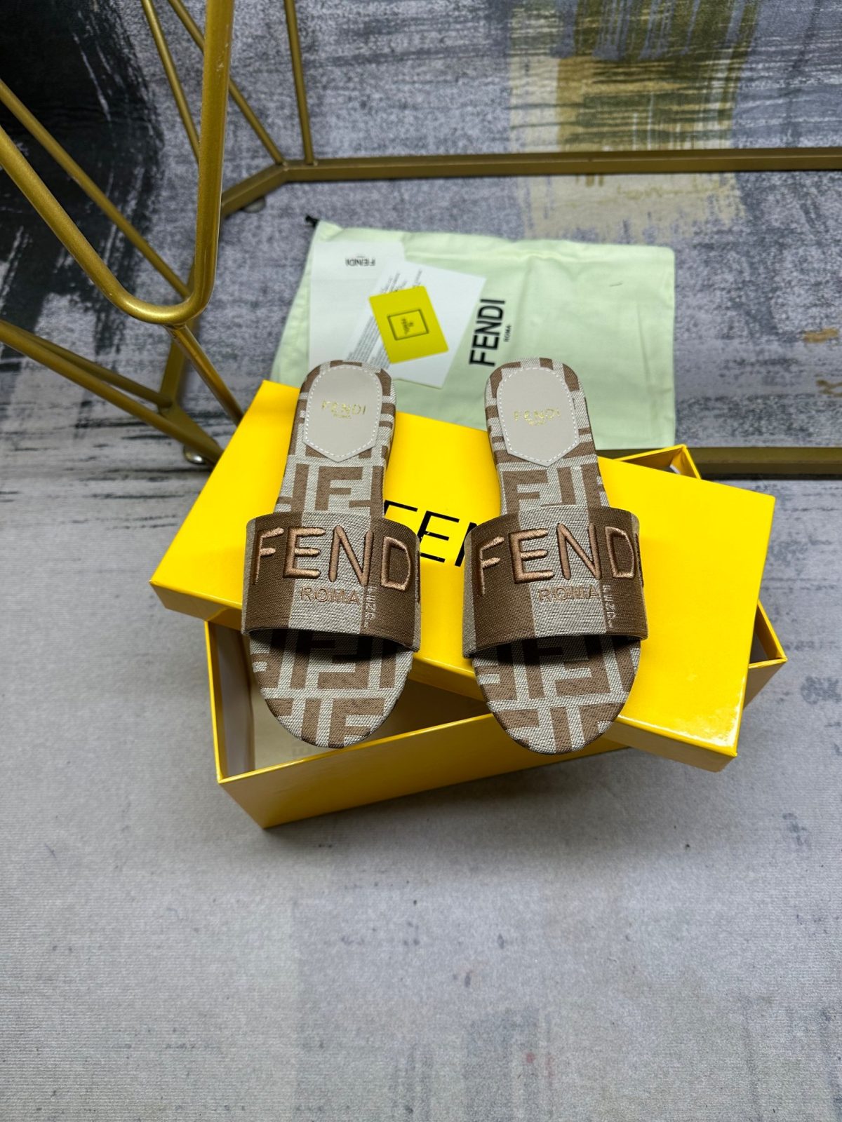 Fendi Slippers Size 36-42 - Image 5