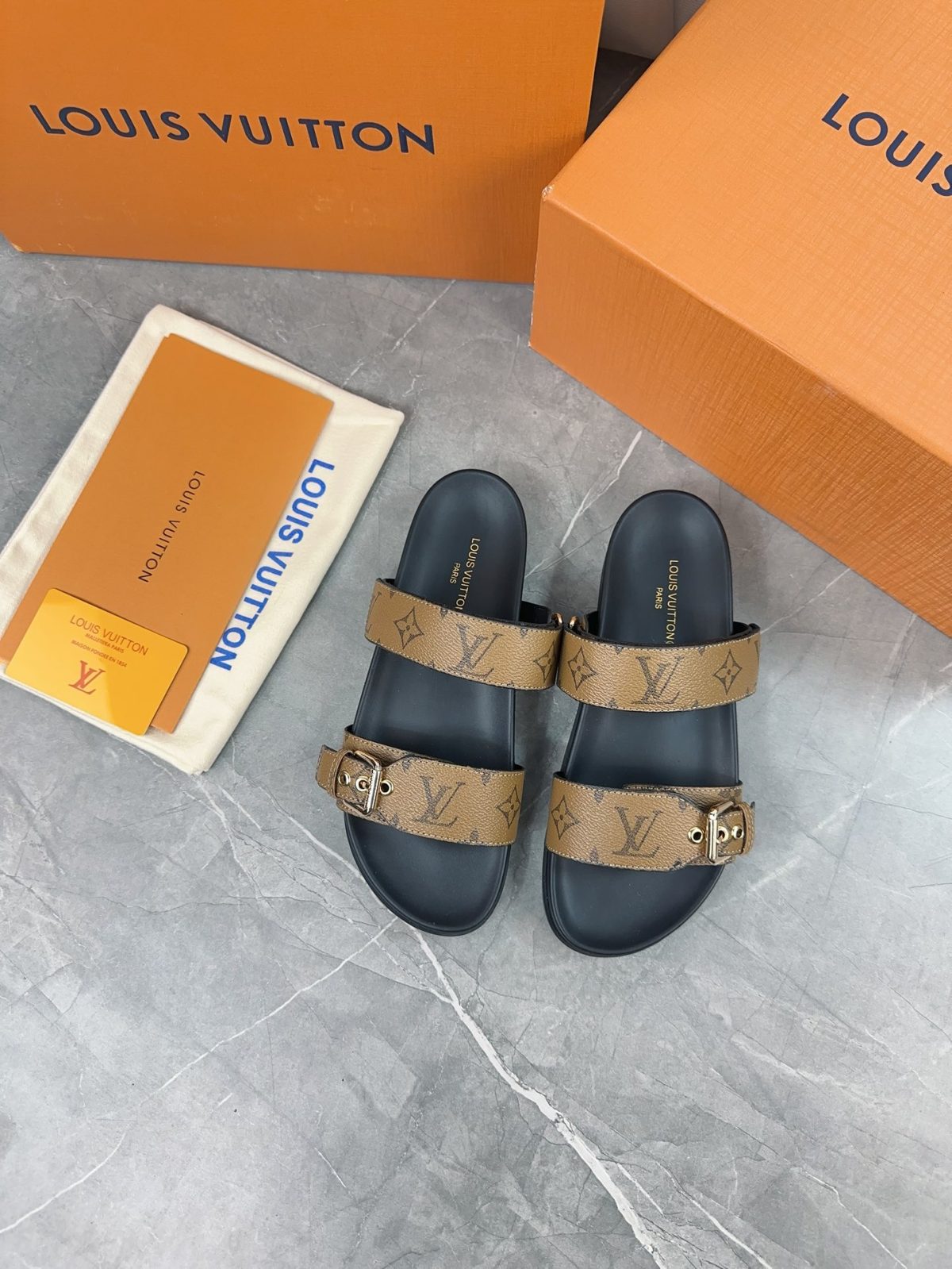 Louis Vuitton 2024ss Slippers Size 36-45 - Image 6