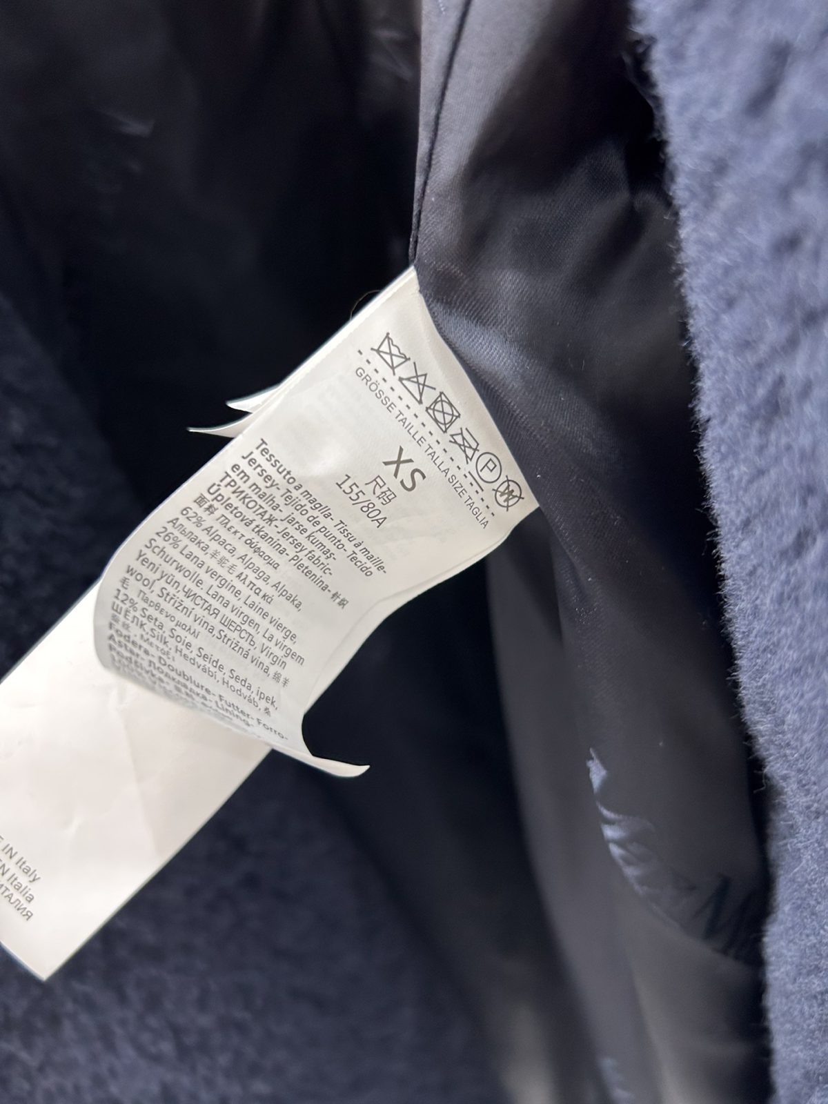 Max Mara Teddy fur long coat Size XS-M - Image 9