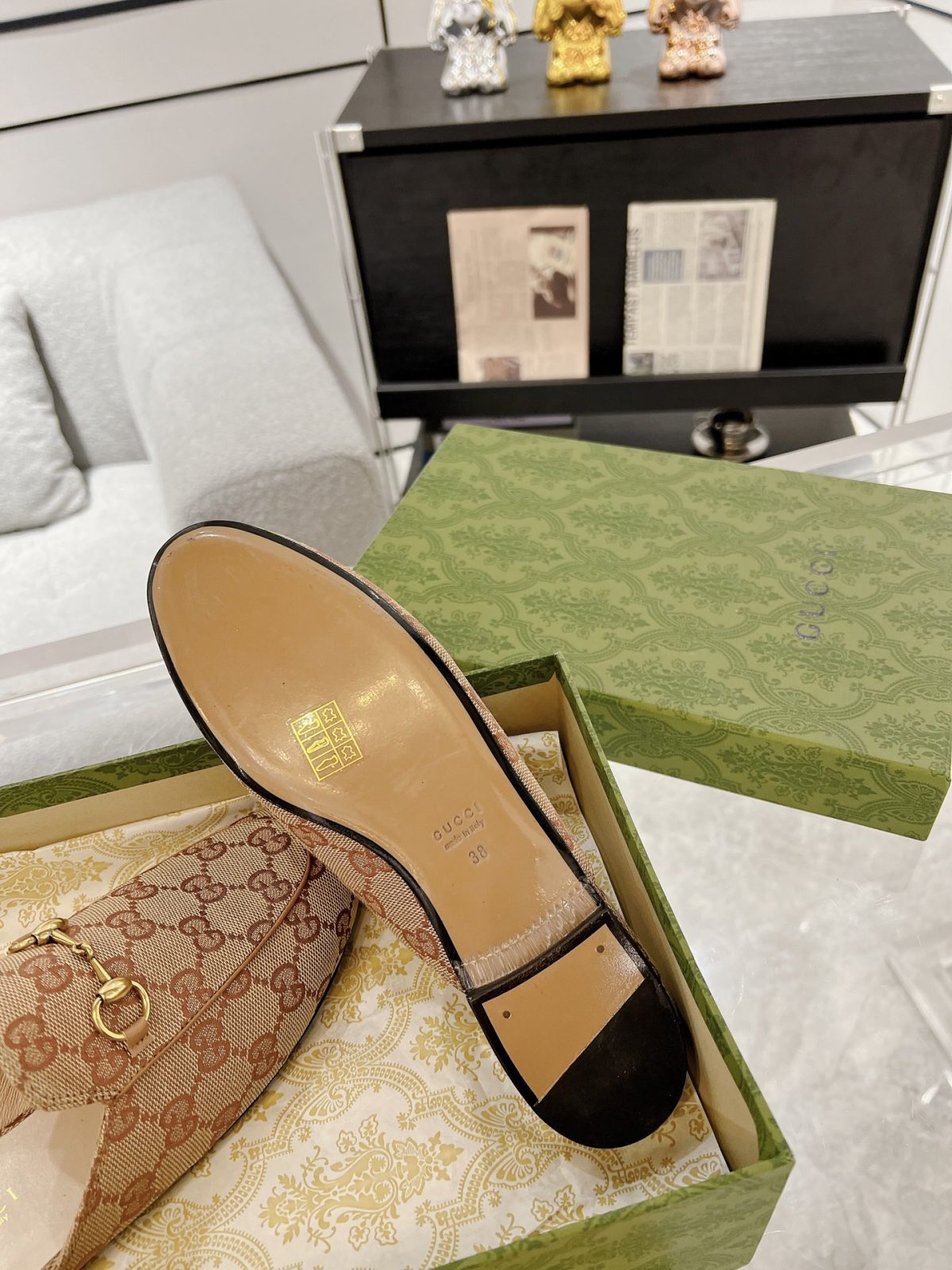 Gucci Princetown GG Slippers Size 35-41 - Image 9