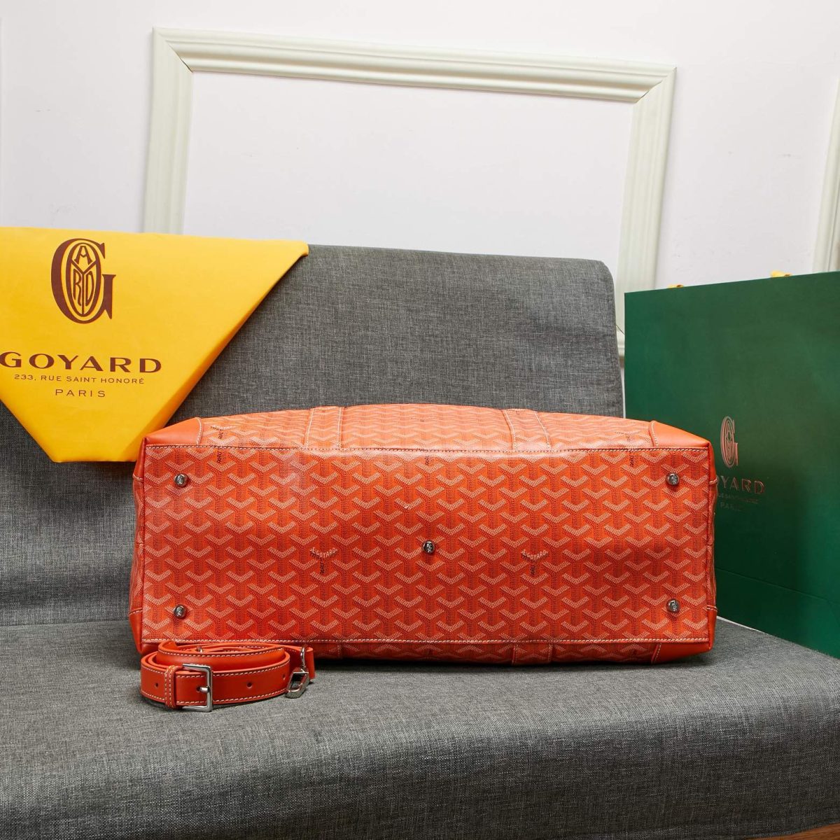 Goyard Bowling Travel Bags Size 48*28*22cm - Image 3