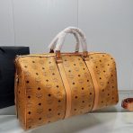 MCM Ottomar Weekender Bag in Visetos Size 45cm - Image 7