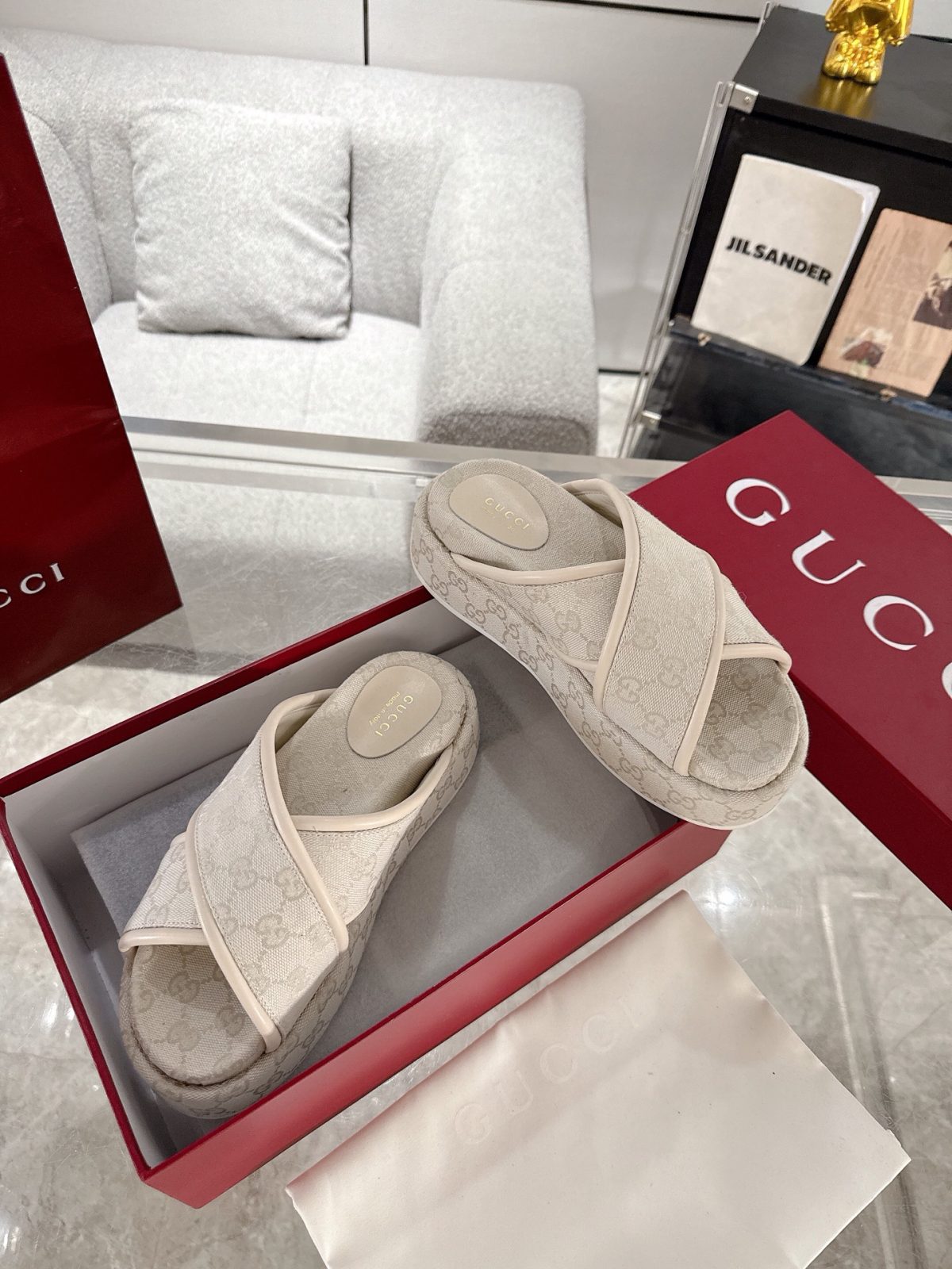 Gucci Platform Sandal Slippers Size 36-44 - Image 5