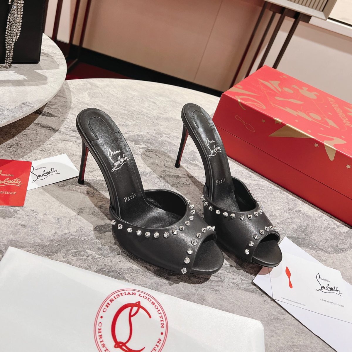 Christian Louboutin Me Dolly Spike Pumps Size 35-41 - Image 1