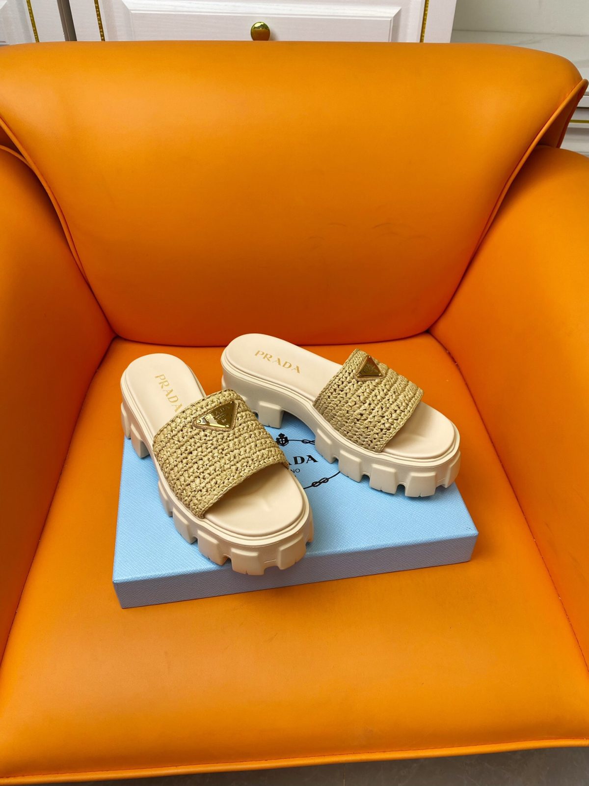 Prada 2024 New Monolith sandals Size 36-40 - Image 3
