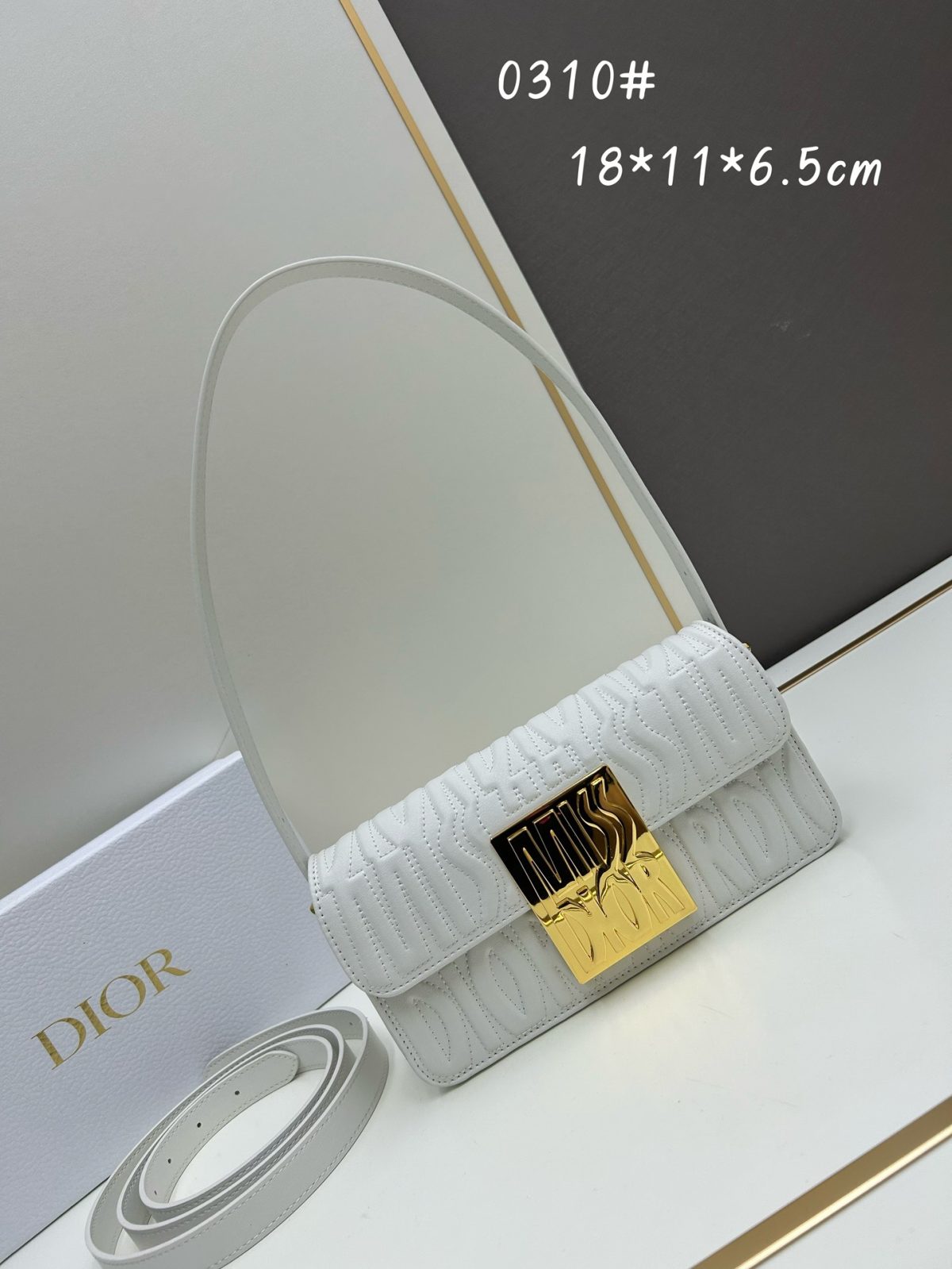 Dior Miss New Women Shoulder Bags Size 18*6.5*11cm - Image 2