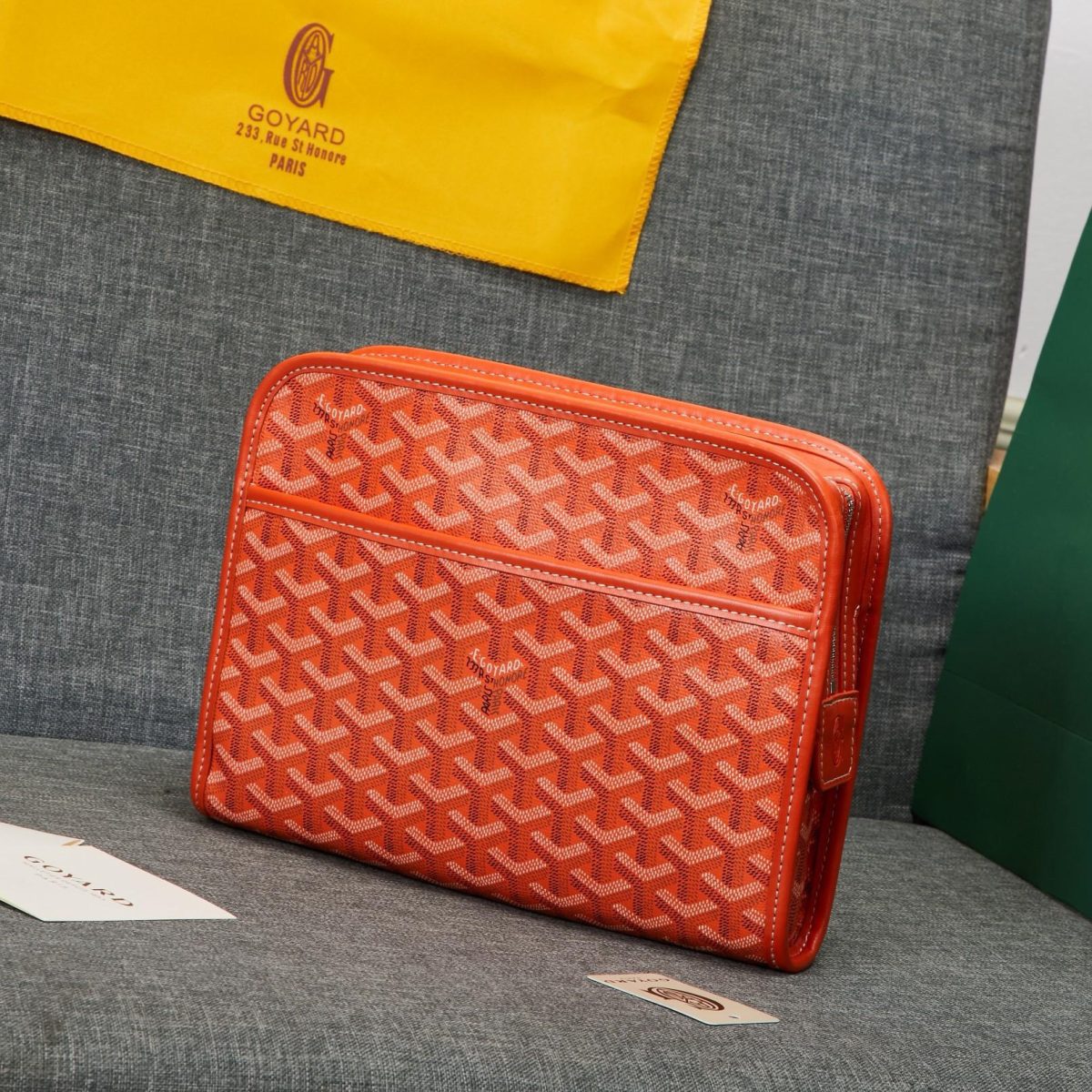 Goyard Clutch Size 25*18.5*6cm - Image 2