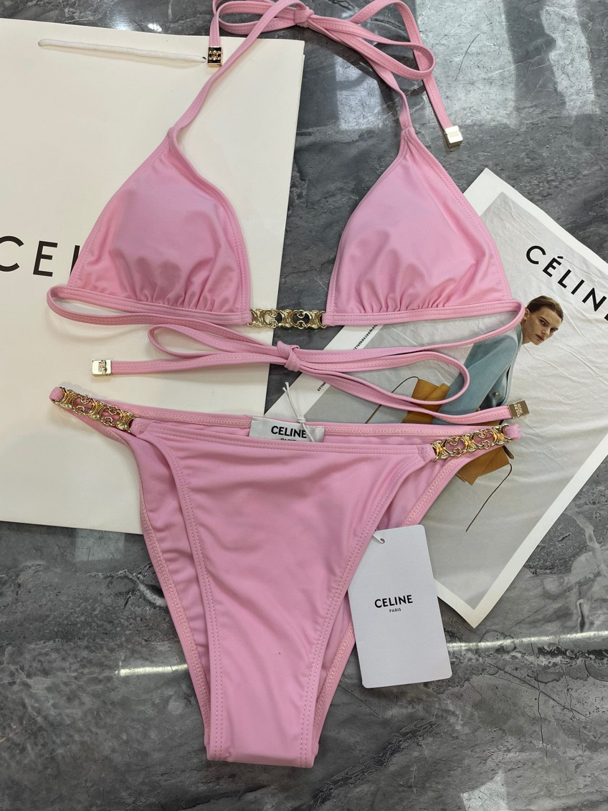 Celine Swimsuit Size S-XL - Image 7