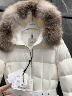 Moncler Boed Long Women Down Jacket Size S-XL - Image 4