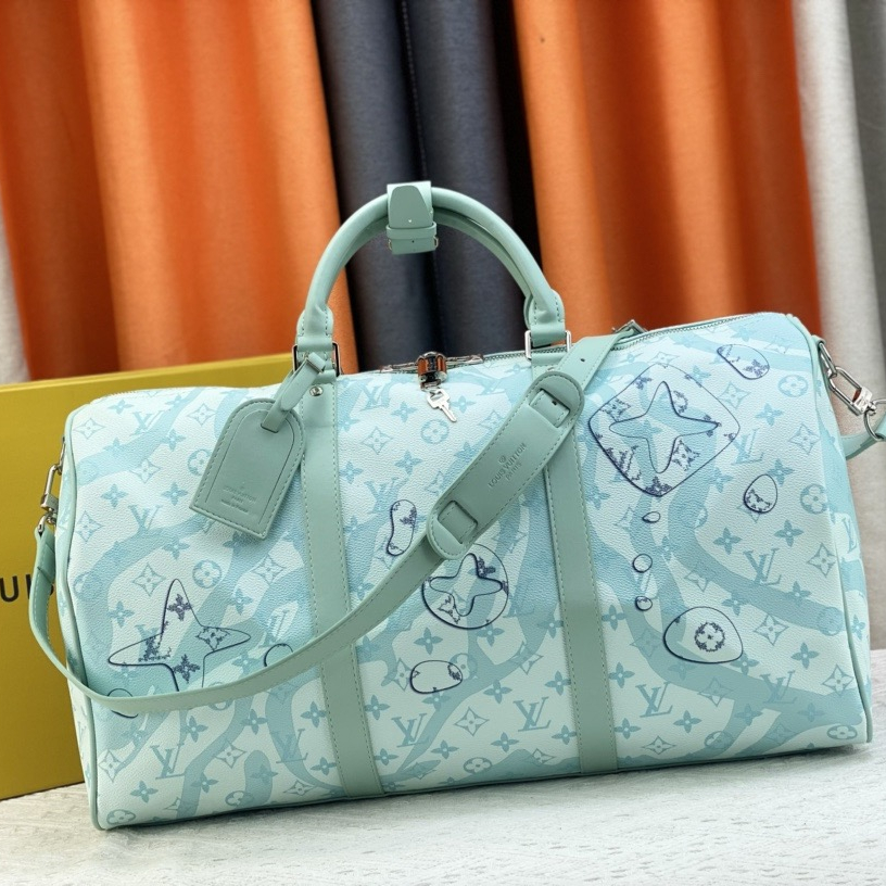ab2cc6b72a357f38.jpg Louis Vuitton Keppall Travel Bags 50*29*23cm - Image 1