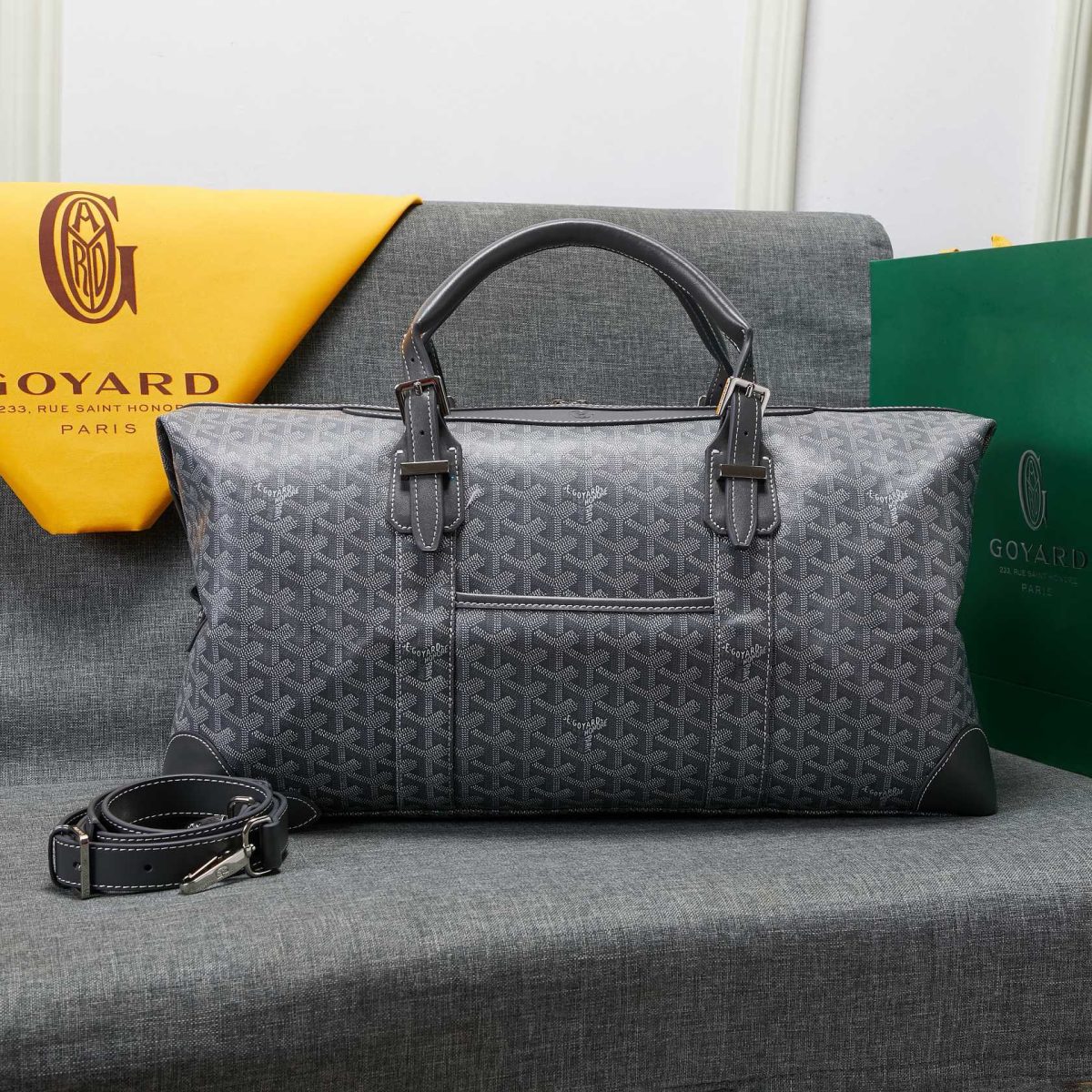 Goyard Bowling Travel Bags Size 48*28*22cm - Image 1