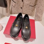 Valentino Roman Stud Brushed Calfskin Loafer Size 36-41 - Image 2