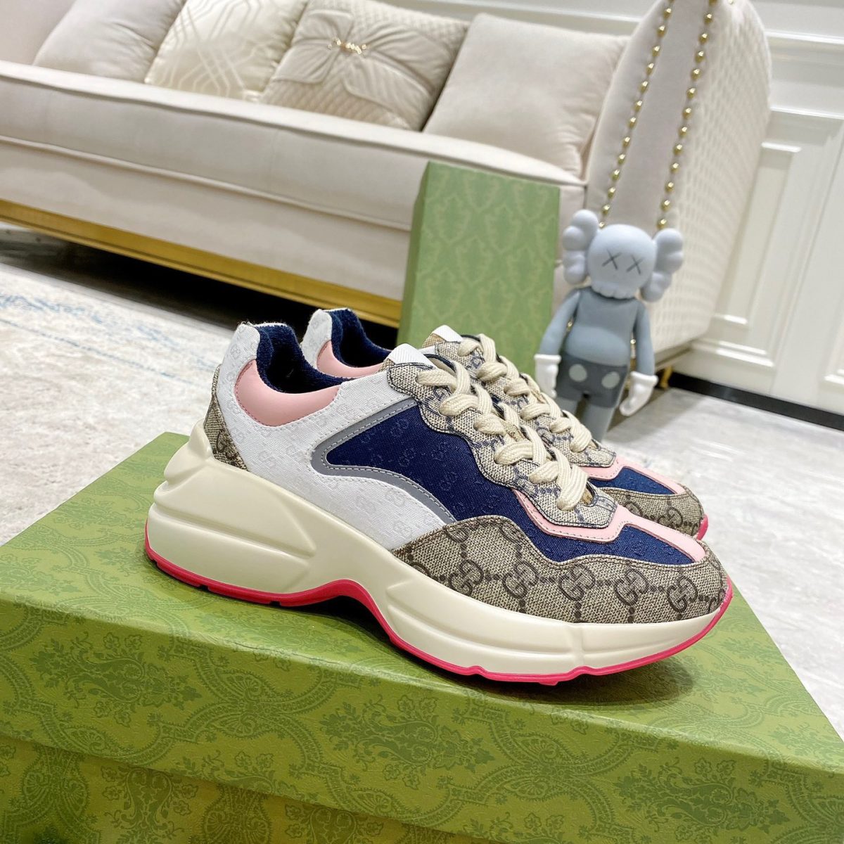 Gucci Phyton Sneaker Size 36-45 7-Color - Image 1