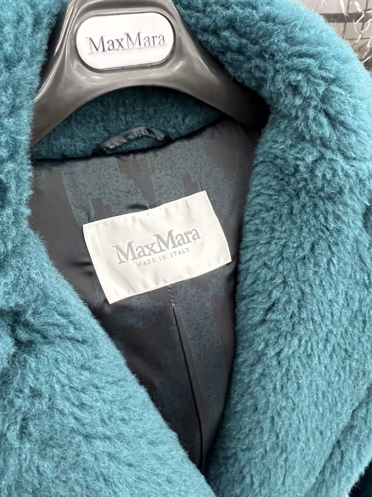 Max Mara Teddy fur long coat Size XS-M - Image 4