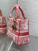 Dior Lady D-Lite Women Shoulder Bags Size 24*11*20cm - Image 6