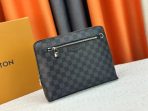 Louis Vuitton New Pouch Damier Graphite Clutch Bags Size 21*27*5cm - Image 2