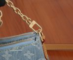 Louis Vuitton M83532 Liv Pochette Denim Cowboy Shoulder Bag Size 24.5*13.5*6.5cm - Image 6