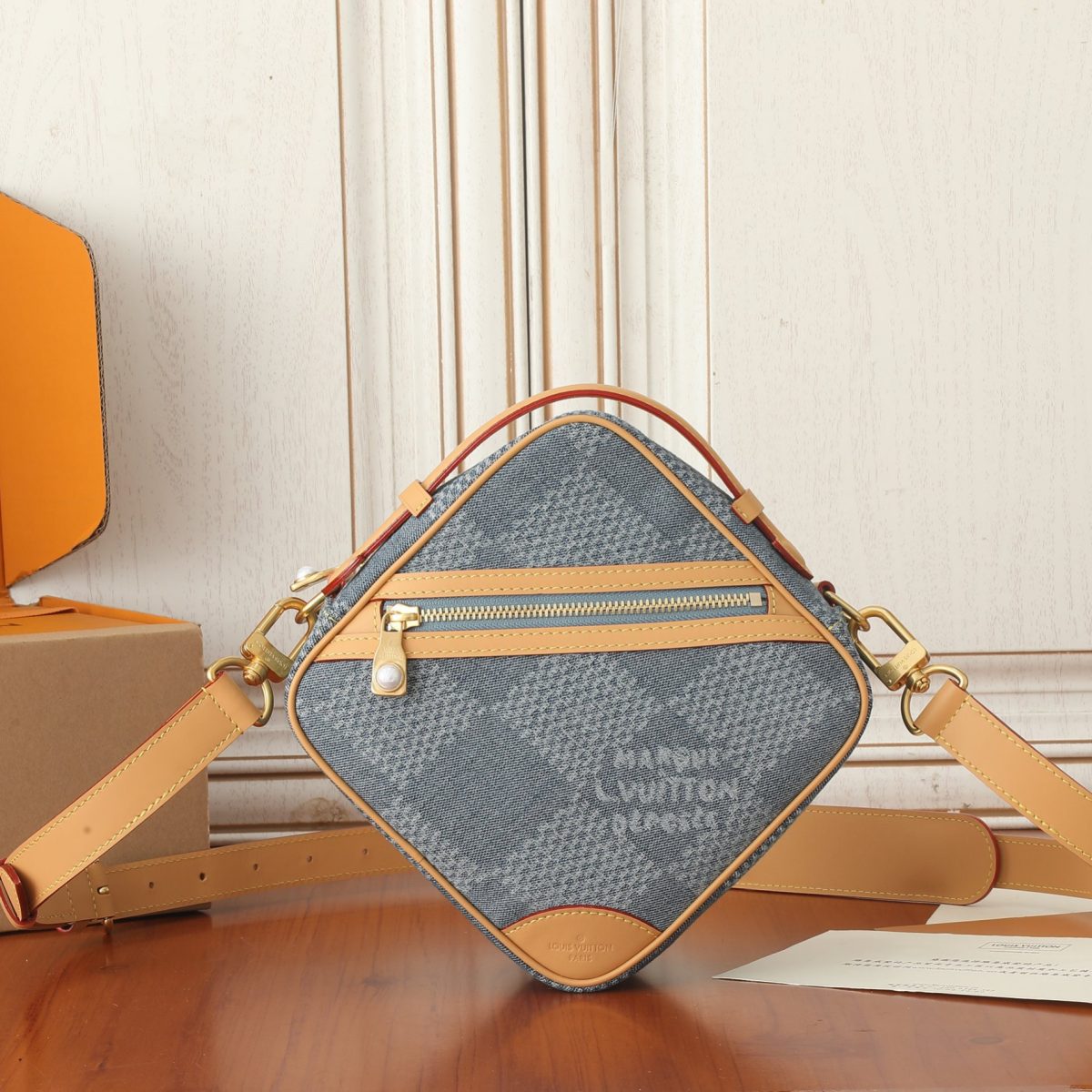 Louis Vuitton N40706 Chess Messenger Shoulder Bags Size 24*24*8cm - Image 2