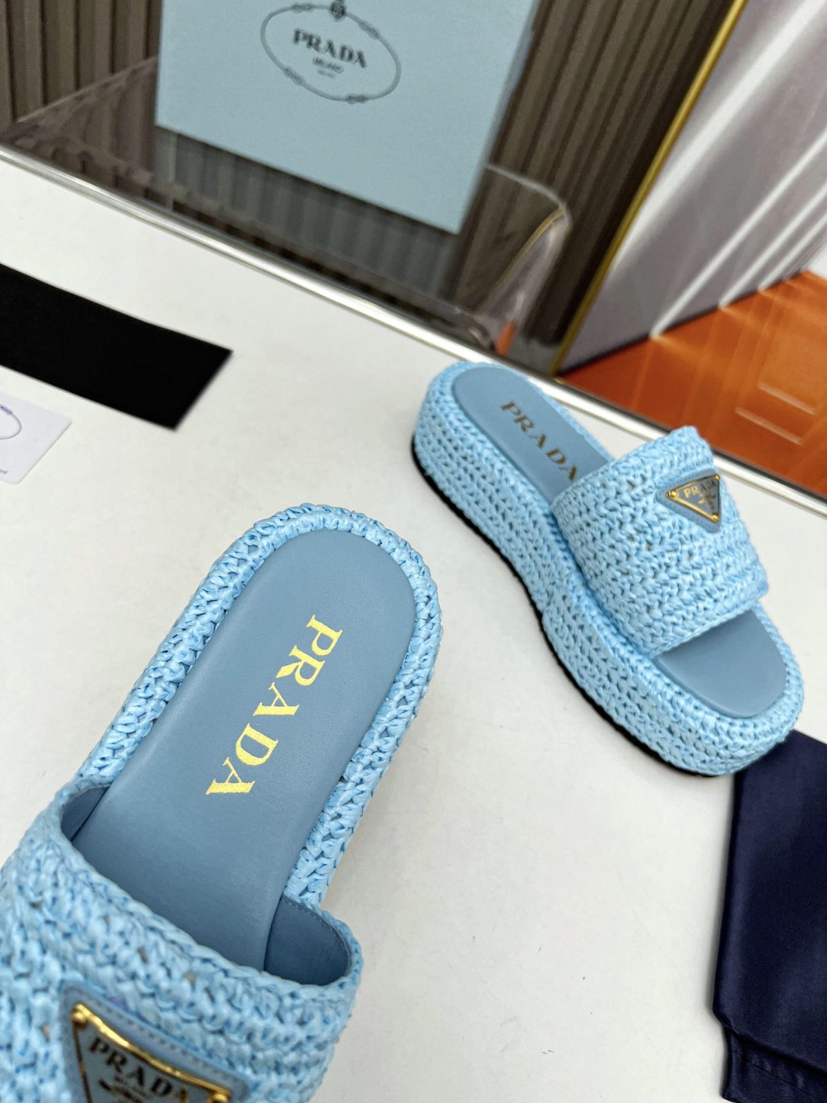 Prada 2024 New Monolith sandals Size 36-41 - Image 8