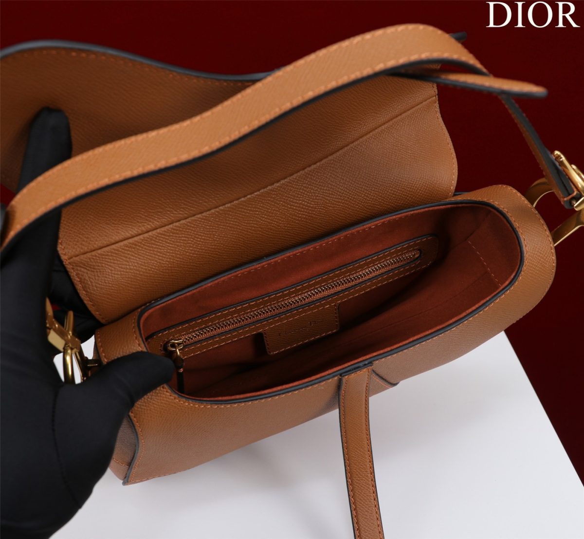 Dior Saddle Bags With Strap for Women Size 25.5*20*6.5cm - Image 5