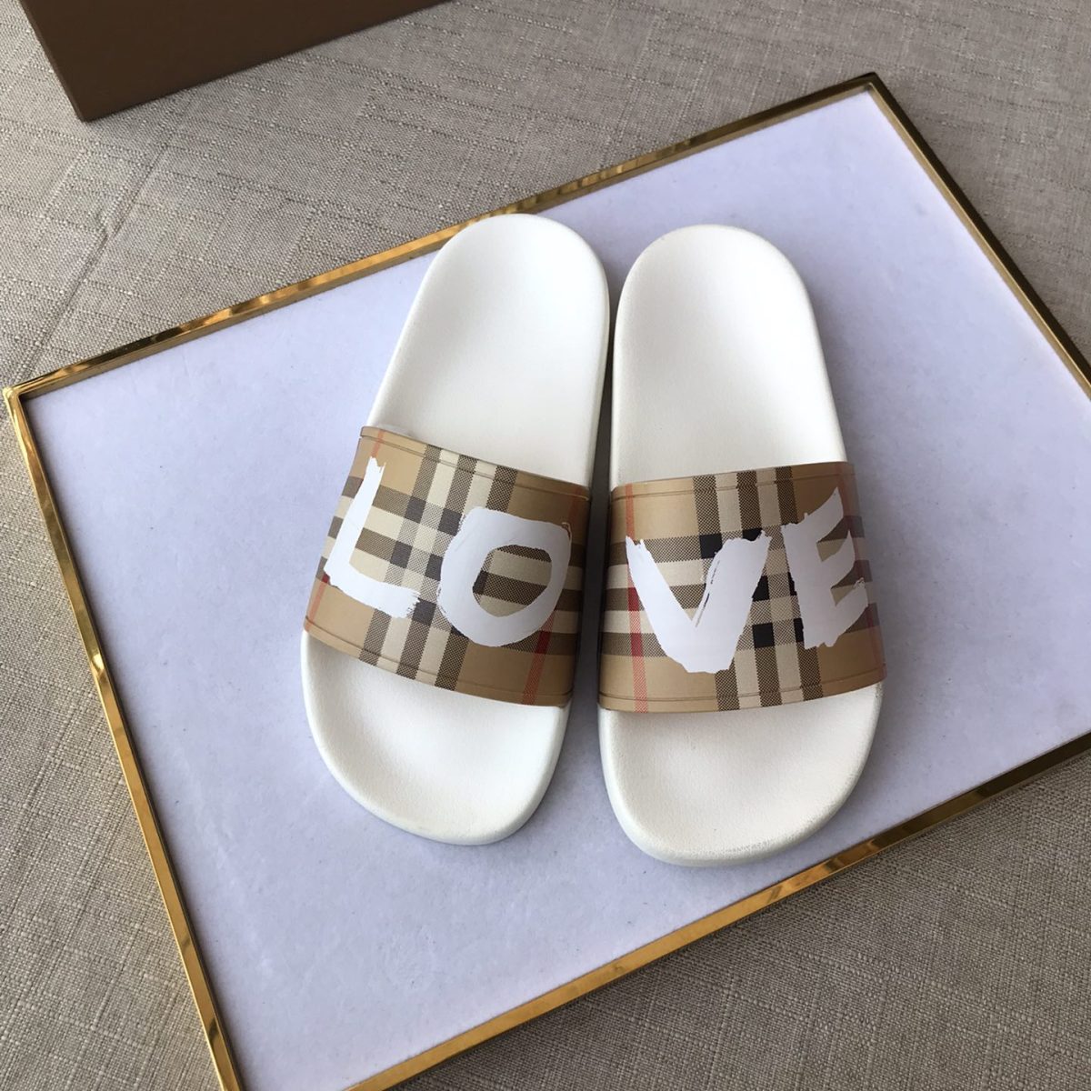 Burberry Mens Women Sandals Gr. 36-46 - Image 2