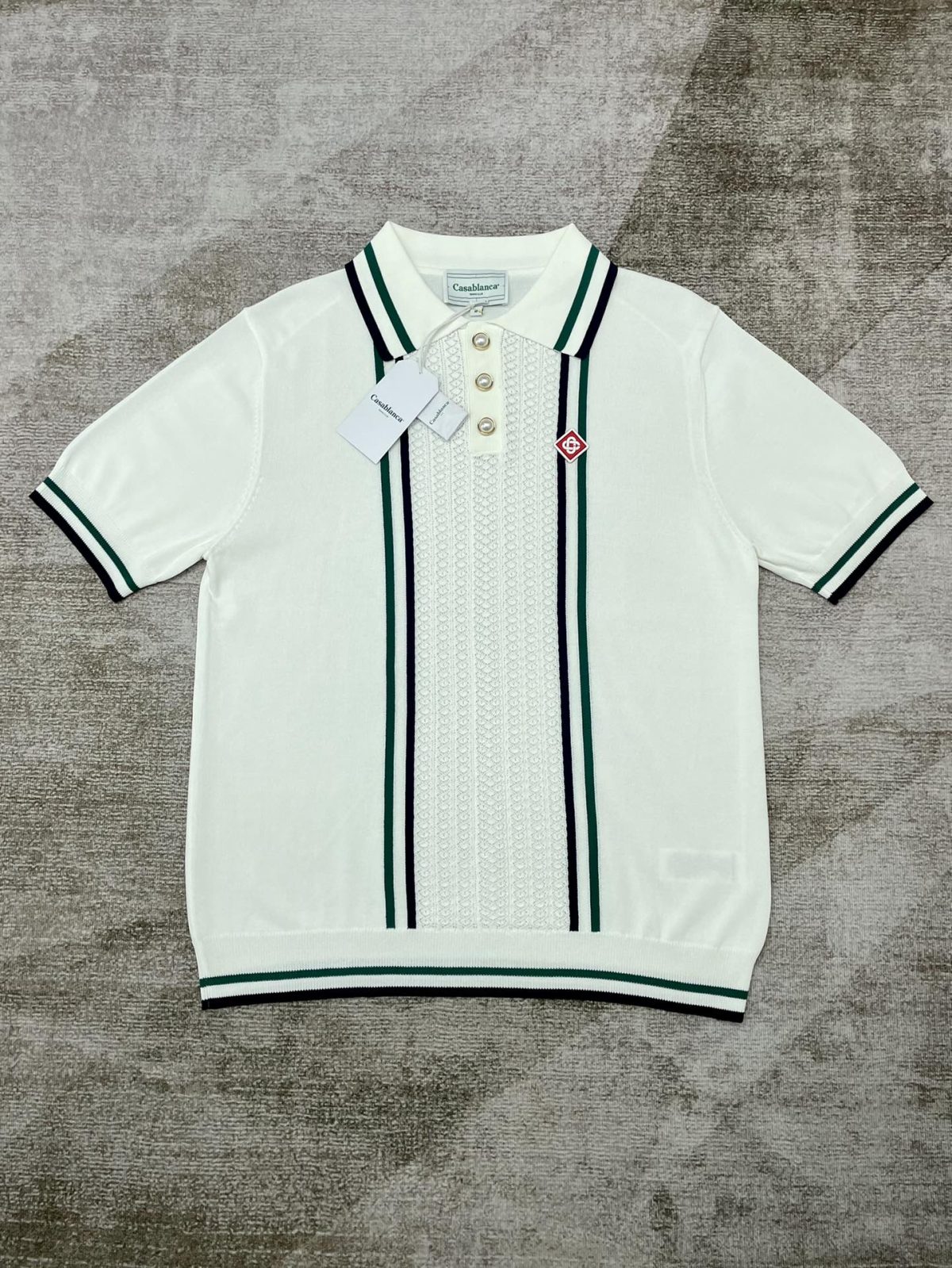 Casablanca Polo Shirt Size S-XL - Image 1