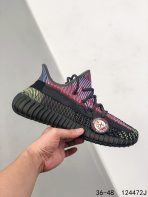 Yeezy 350 Boost 350 V2 Mens/Women Sneakers Shoes Black1 36 - 45 - Image 2