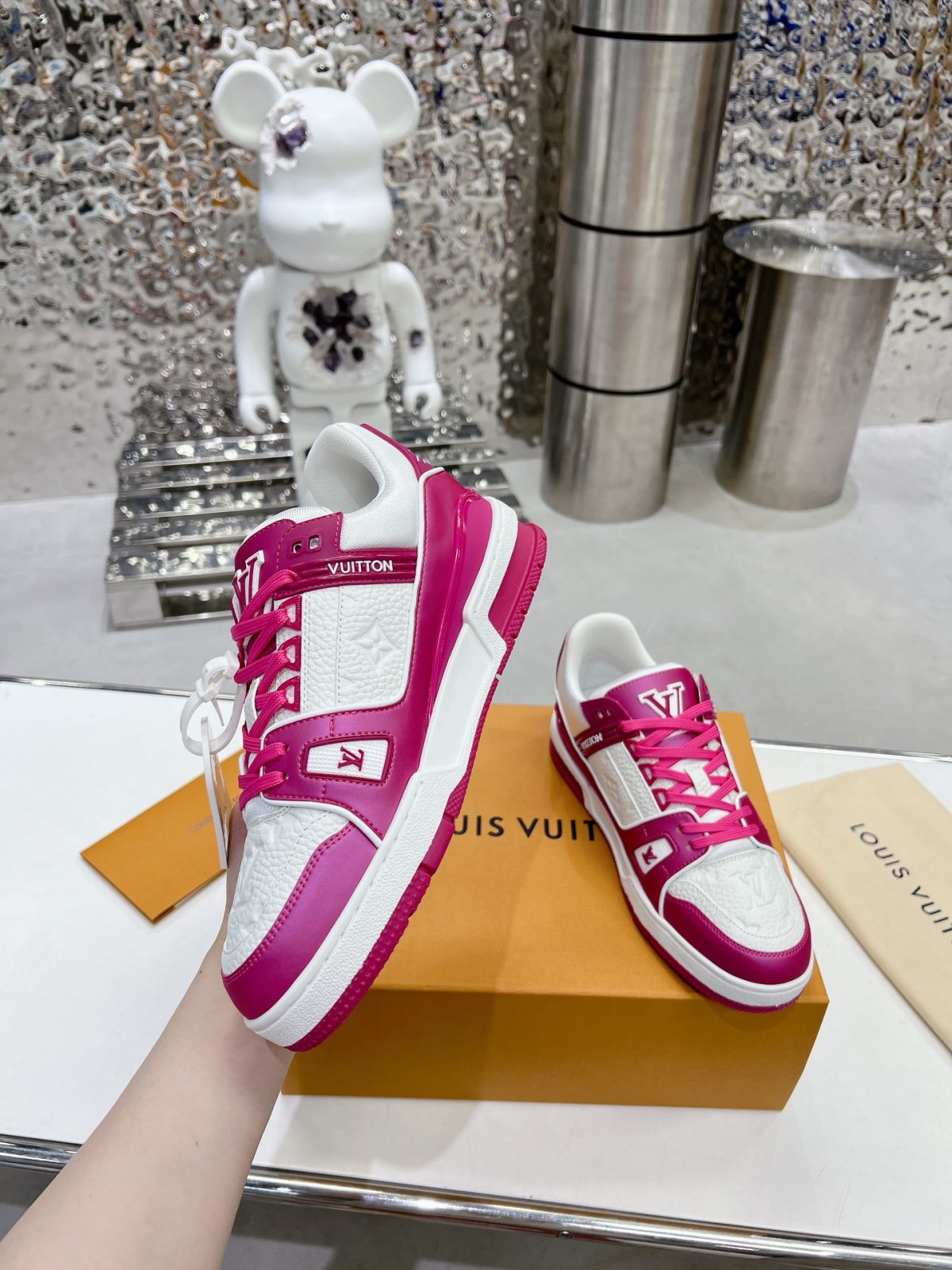 Louis Vuitton Trainer Monogram denim Sneaker Size 36-46 - Image 4