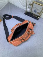 Louis Vuitton Monogram Eclipse Reverse Keepall 25 Travel Bags Size 25*15*11cm - Image 9
