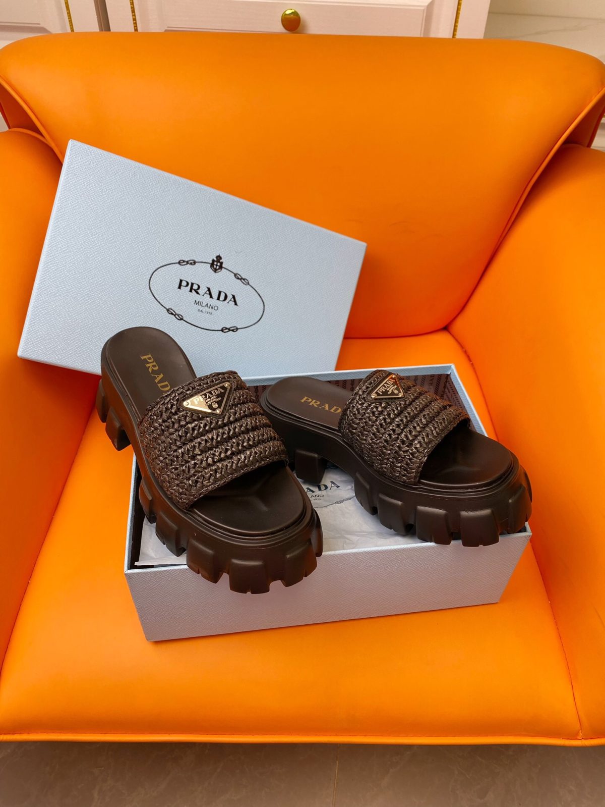 Prada 2024 New Monolith sandals Size 36-40 - Image 5
