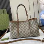 Gucci GG Emblem Women Shopping Bags Size 30*18*11cm - Image 3