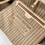 Louis Vuitton M40990 Neverfull Women Bags Brown Size 32*29*17cm - Image 9