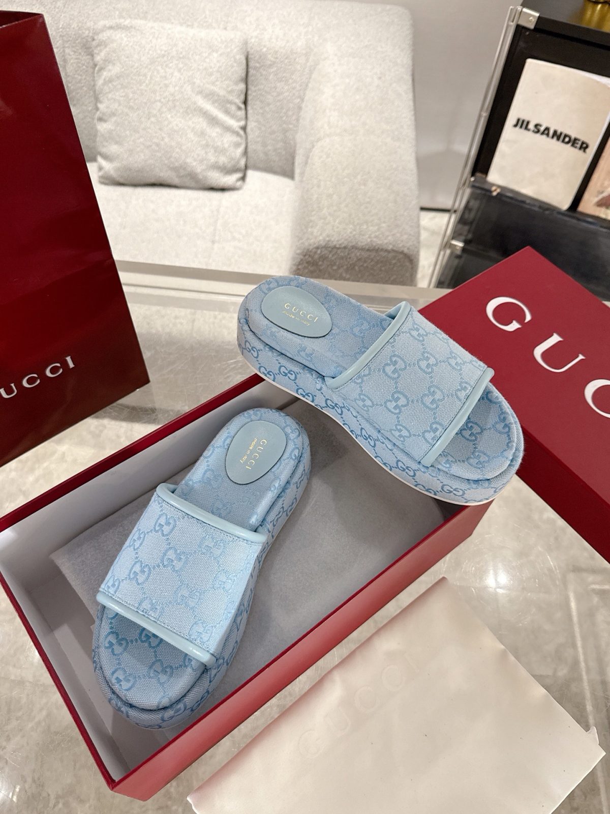 Gucci Platform Sandal Slippers Size 36-44 - Image 5