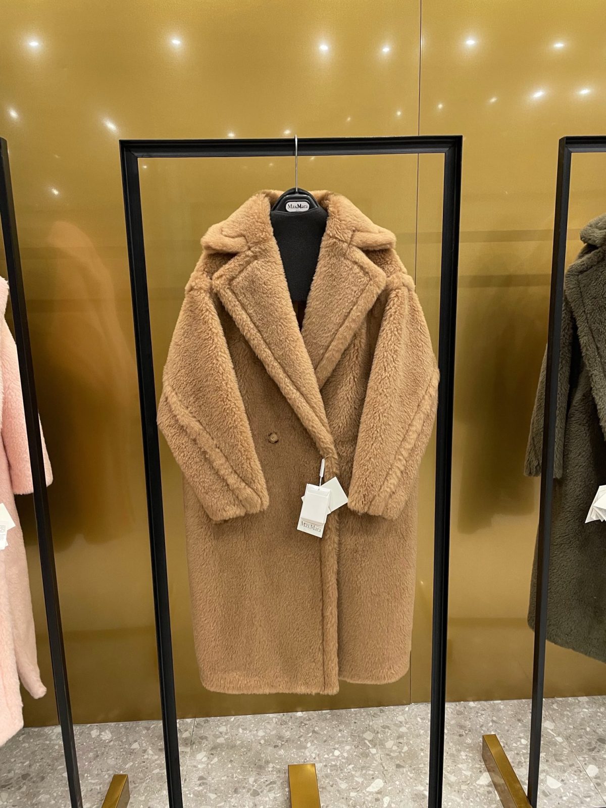 Max Mara Teddy fur long coat Size XS-M - Image 1