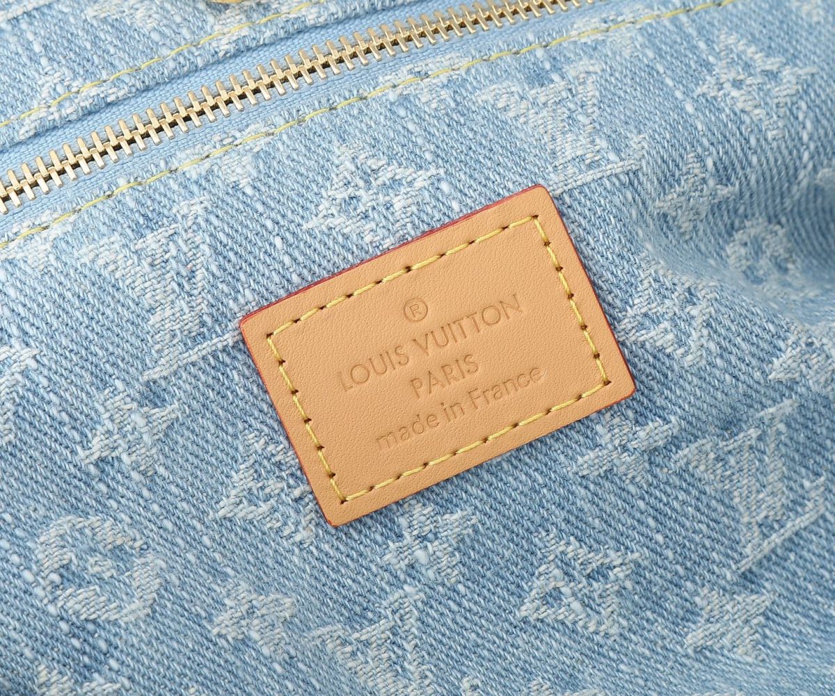 Louis Vuitton M24897 Let Go PM Denim Cowboy Shopping Bags Size 28*23*10.5cm - Image 11