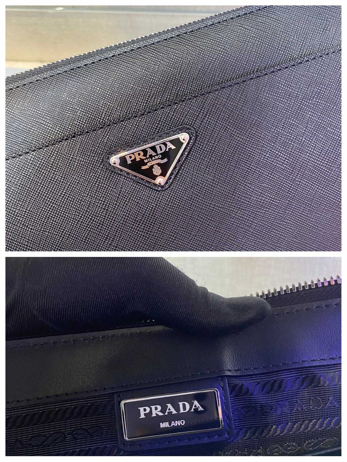 Prada Mens/Women Clutch Bags 25*17*4cm - Image 8