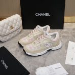 Chanel 2024 New Coton Tweed Sneaker Size 36-46 - Image 2