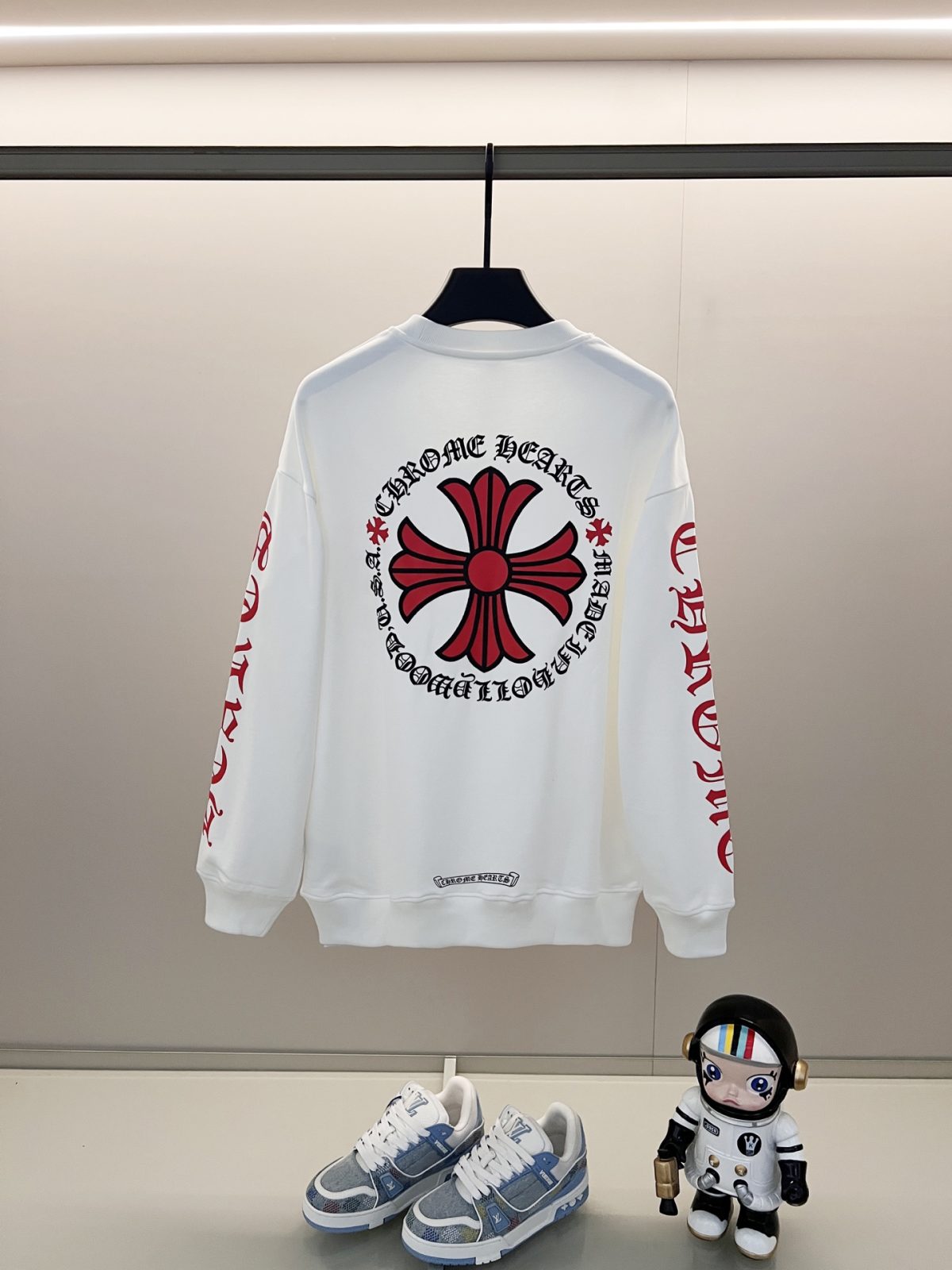 Chrome Hearts New Unisex Sweatshirt Size XS-L - Image 2
