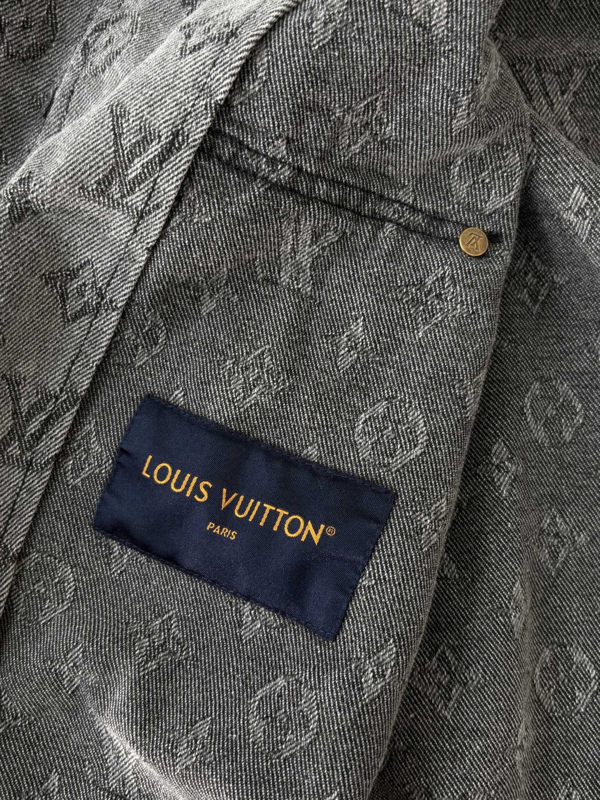 Louis Vuitton 2025FW New Denim Jacket Size S-XL - Image 7