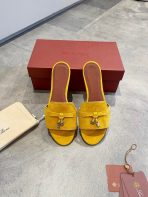 Loro Piana Charms Slipper Women Slippers Size 36-41 - Image 6