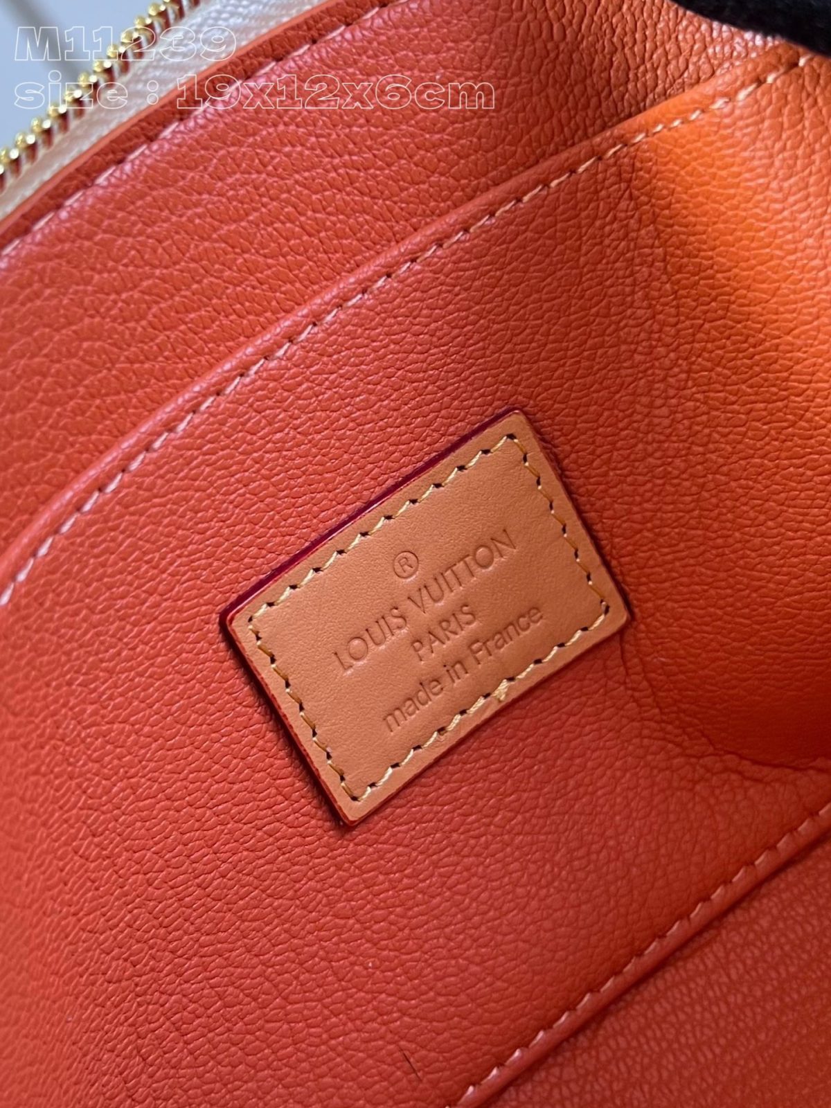 Louis Vuitton M11239 Pochette Cosmétique PM Size 19*12*6cm - Image 8