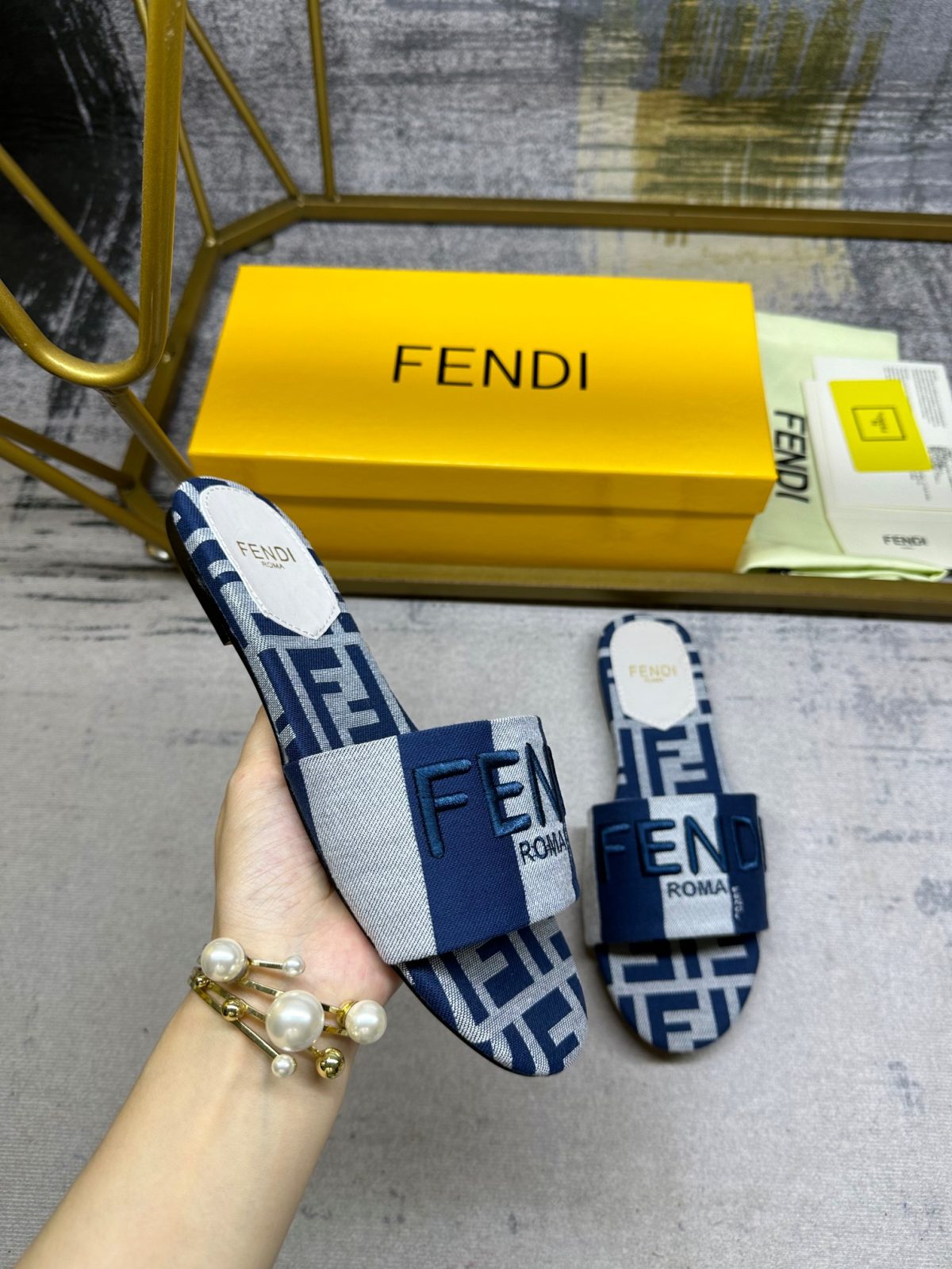 Fendi Slippers Size 36-42 - Image 2