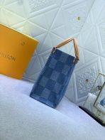 Louis Vuitton Monogram Onthego Denim Cowboy Women Shopping Bags 35*27*14cm - Image 4