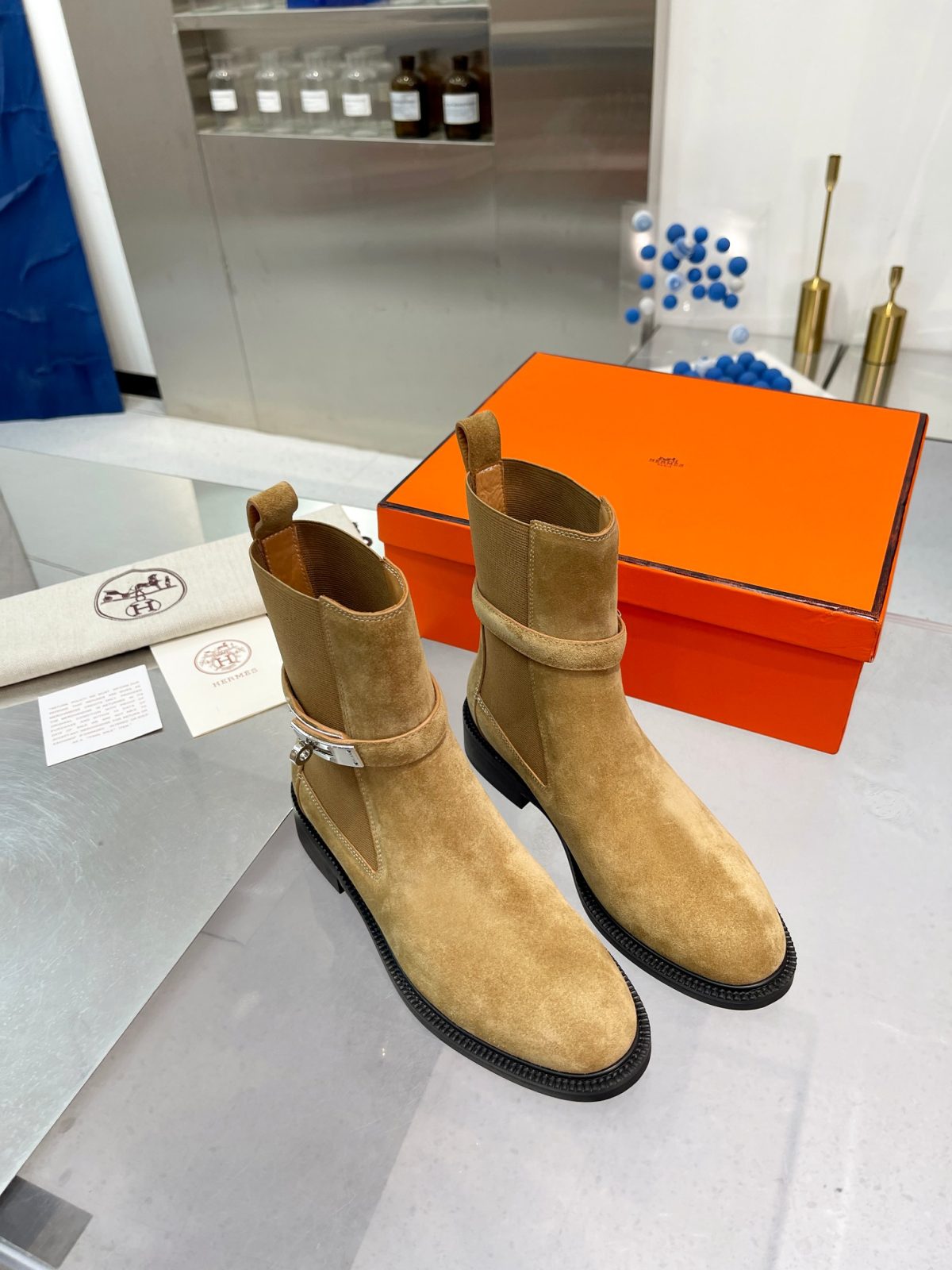 Hermes 23fw Women New Kelly Boots Size 36-41 - Image 2