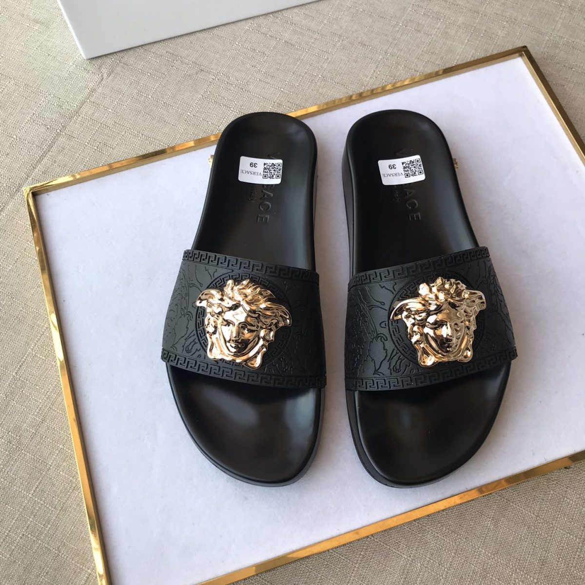 Versace Mens Women Sandals Gr. 36-46 - Image 2