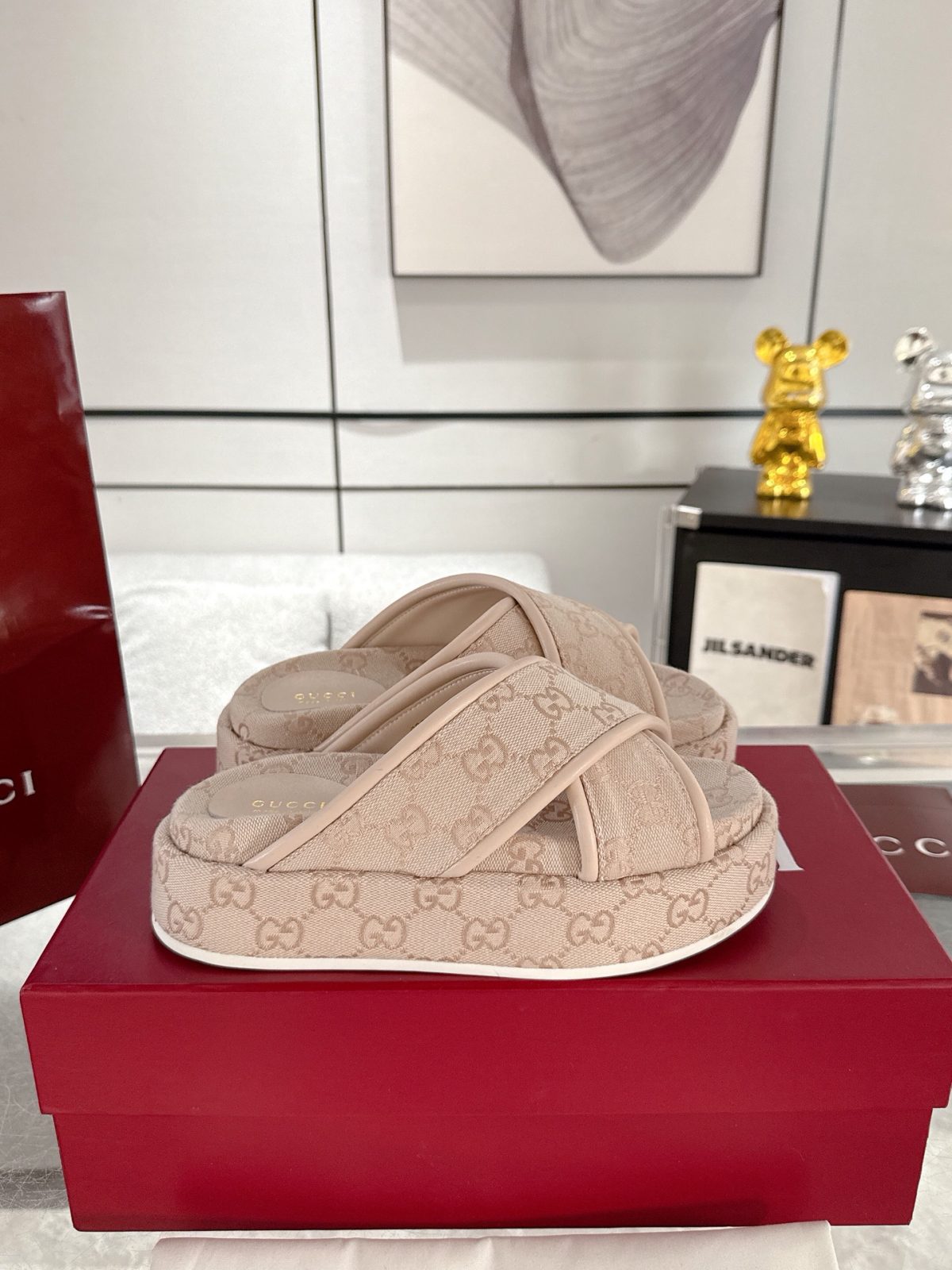 Gucci Platform Sandal Slippers Size 36-44 - Image 2