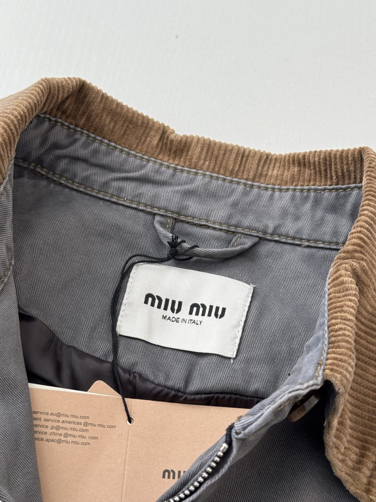 MiuMiu Unisex Jacket Size S-L - Image 8